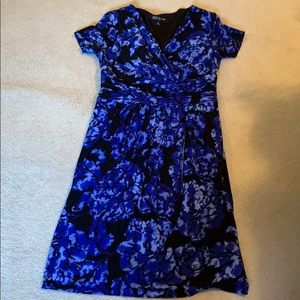 Black and Blue Dress